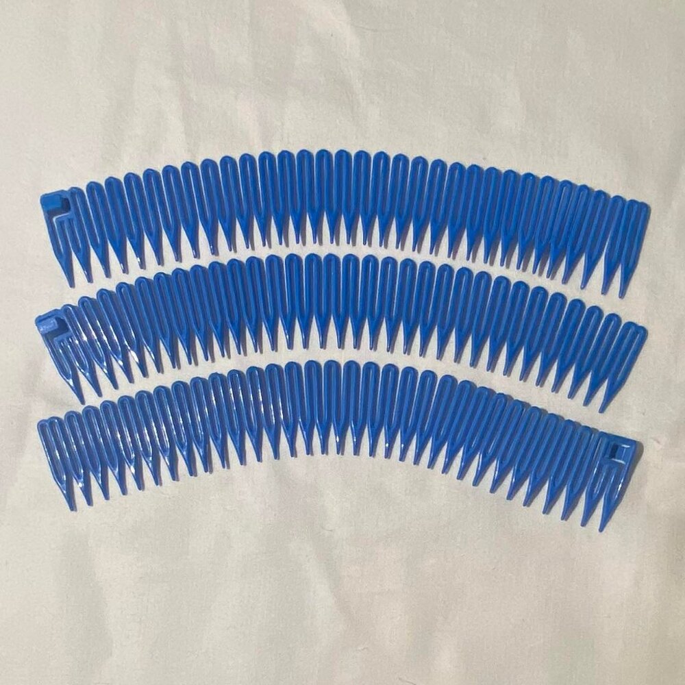 Vintage 1980s Goody Set of 3 Stretch Combs - Old Store Stock